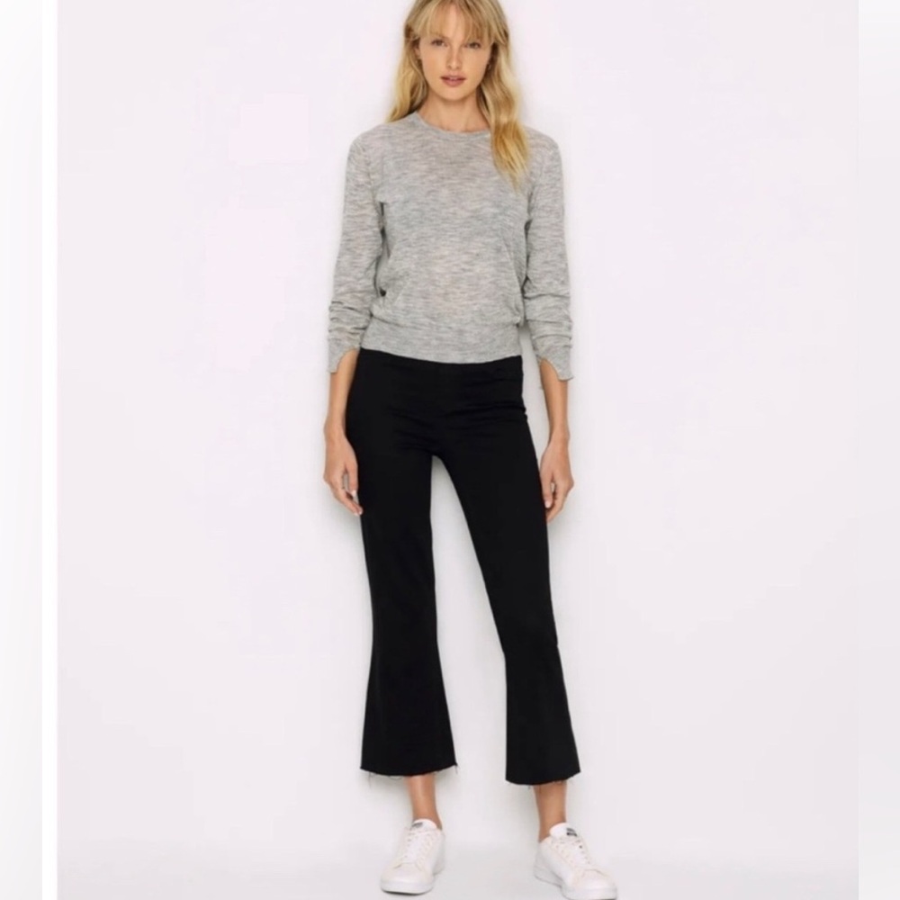 Spanx - Cropped Flare Jeans Raw Hem